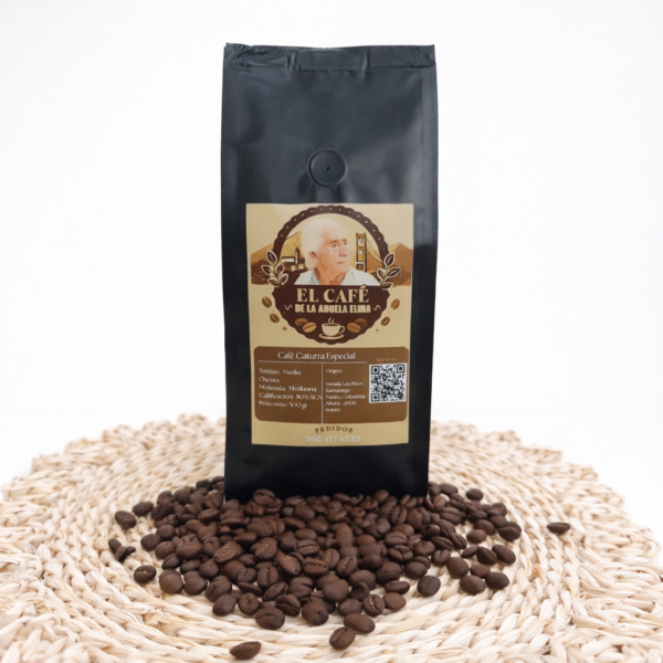 Café de la Abuela Elina – 500 gr de Café Caturra Especial